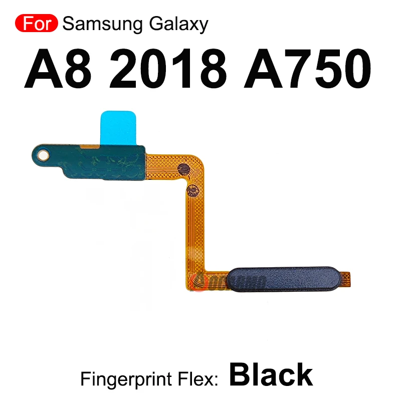 For Samsung Galaxy A750 A7 2018 Fingerprint Sensor Flex Cable Replacement Part