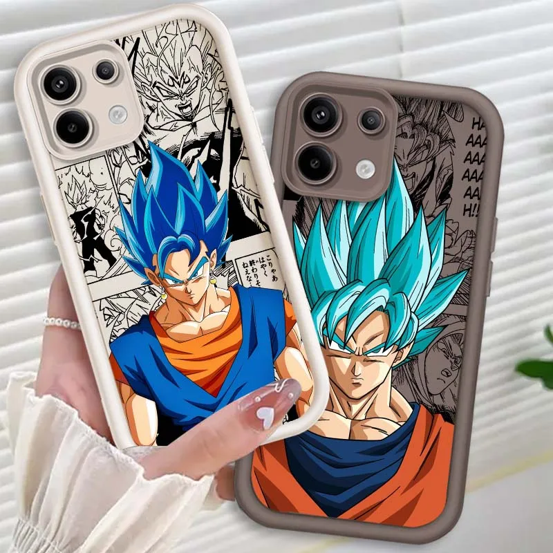

Trendy Dragon Ball Vegetto For Xiaomi Mi Poco X3 X4 X5 X6 M4 M5 M5s M6 F4 F5 F6 Pro GT Plus 5G Eye Ladder Phone Case