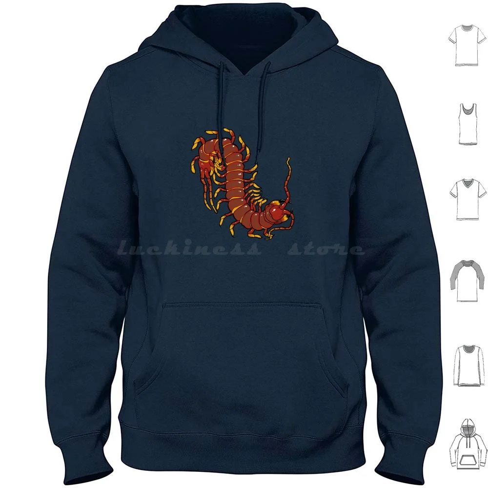 Centipal Sticker Hoodies Long Sleeve Centipal