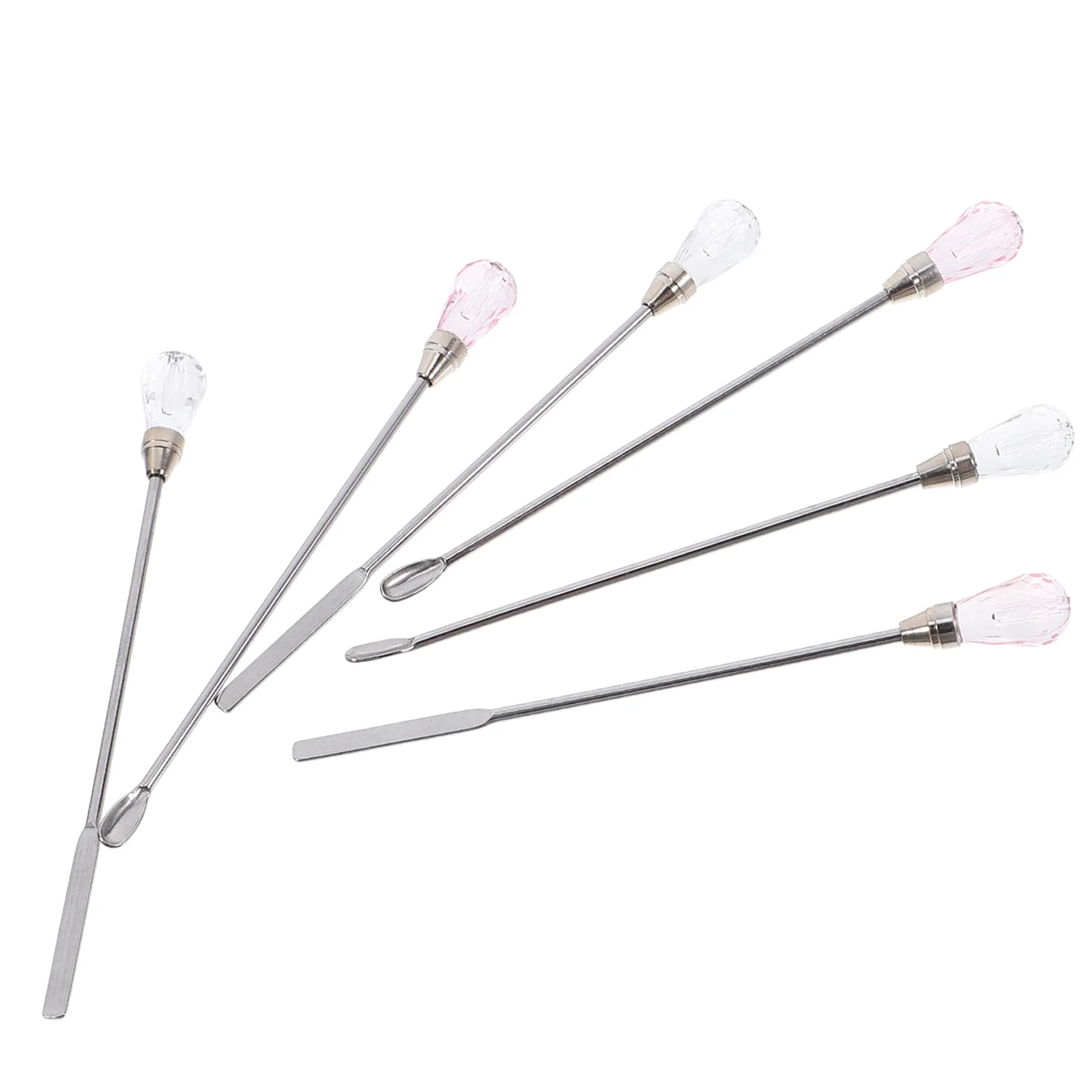 

6 Pcs Wax Stirring Stick Seal Rod Stirrer Sticks Metal Stirrers Mixing Paddles Mixer Spoon
