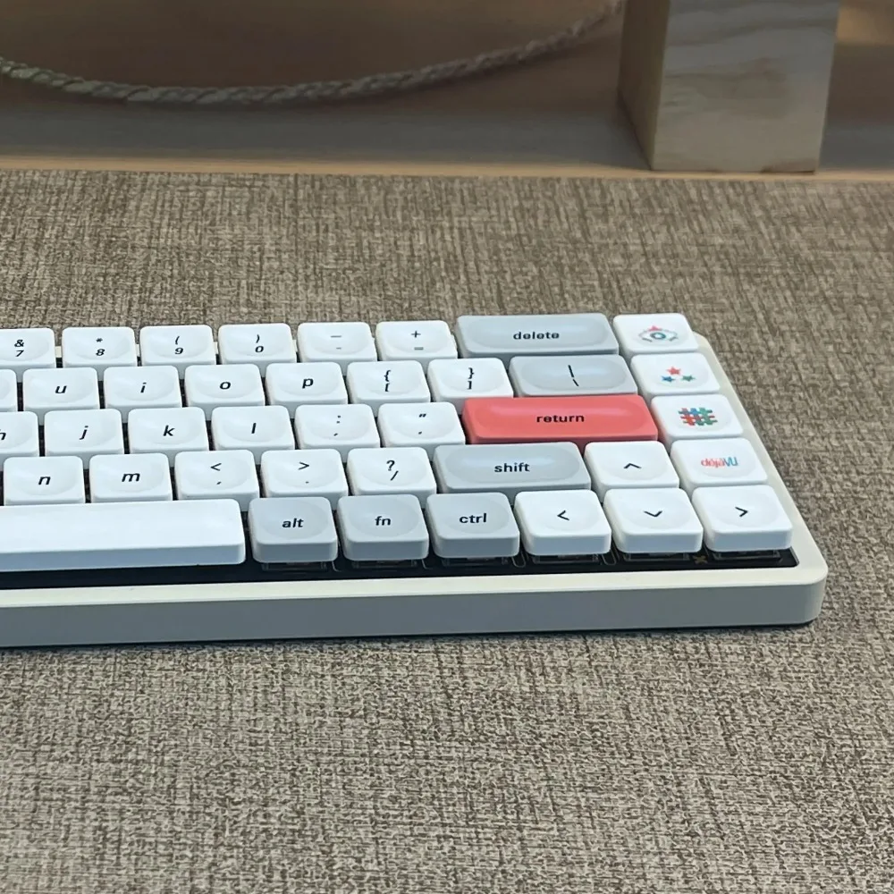 أغطية مفاتيح Chosfox LCK مخصصة PBT أغطية مفاتيح مربعة الشكل للوحة المفاتيح أغطية مفاتيح ذات محور قصير لملحقات ألعاب لوحة المفاتيح الميكانيكية