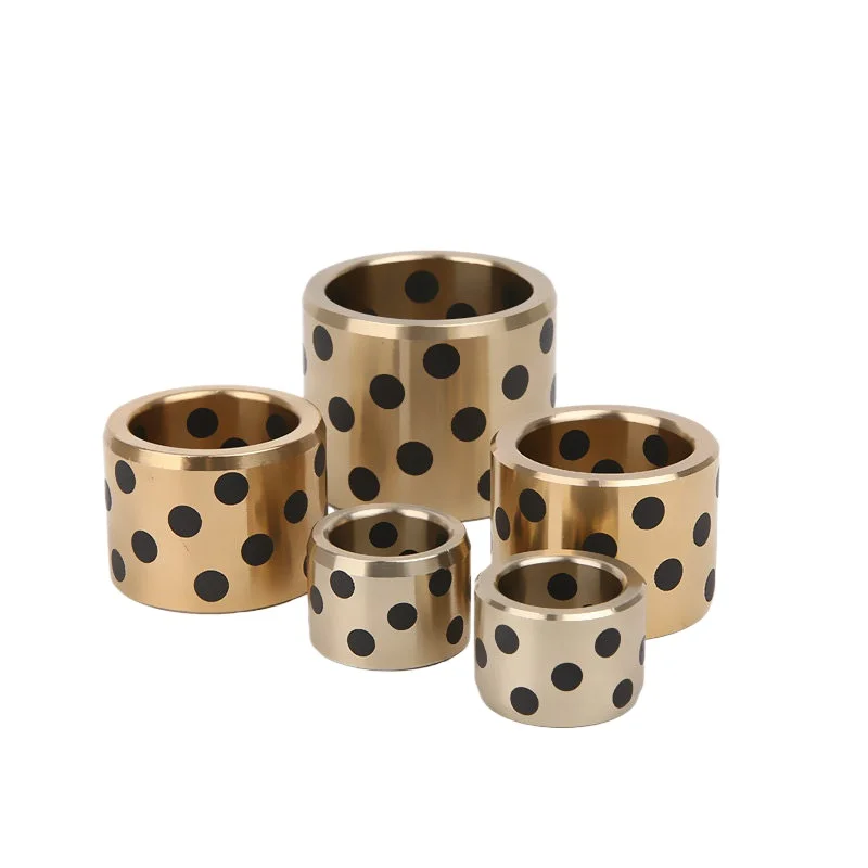 Funssor 2pcs Bambu Self Lubricating Brass Bearing 10-14-50mm