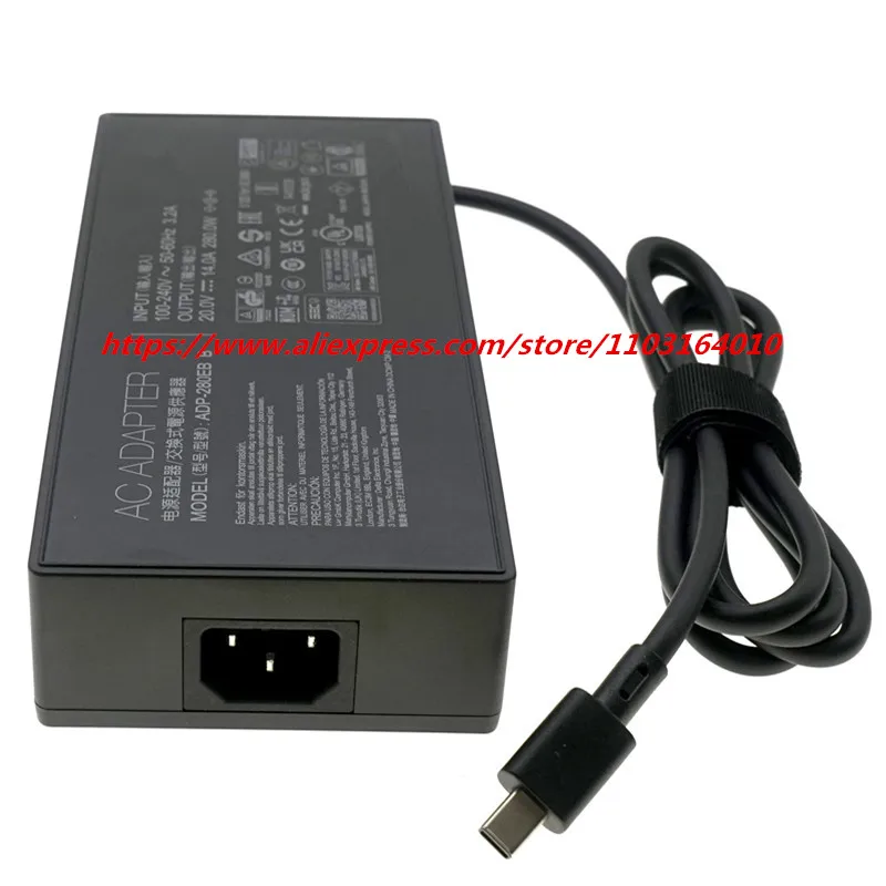 ADP-280EB B 20V 14A 280W AC Adapter Charger For Asus TUF 6 Pro TX