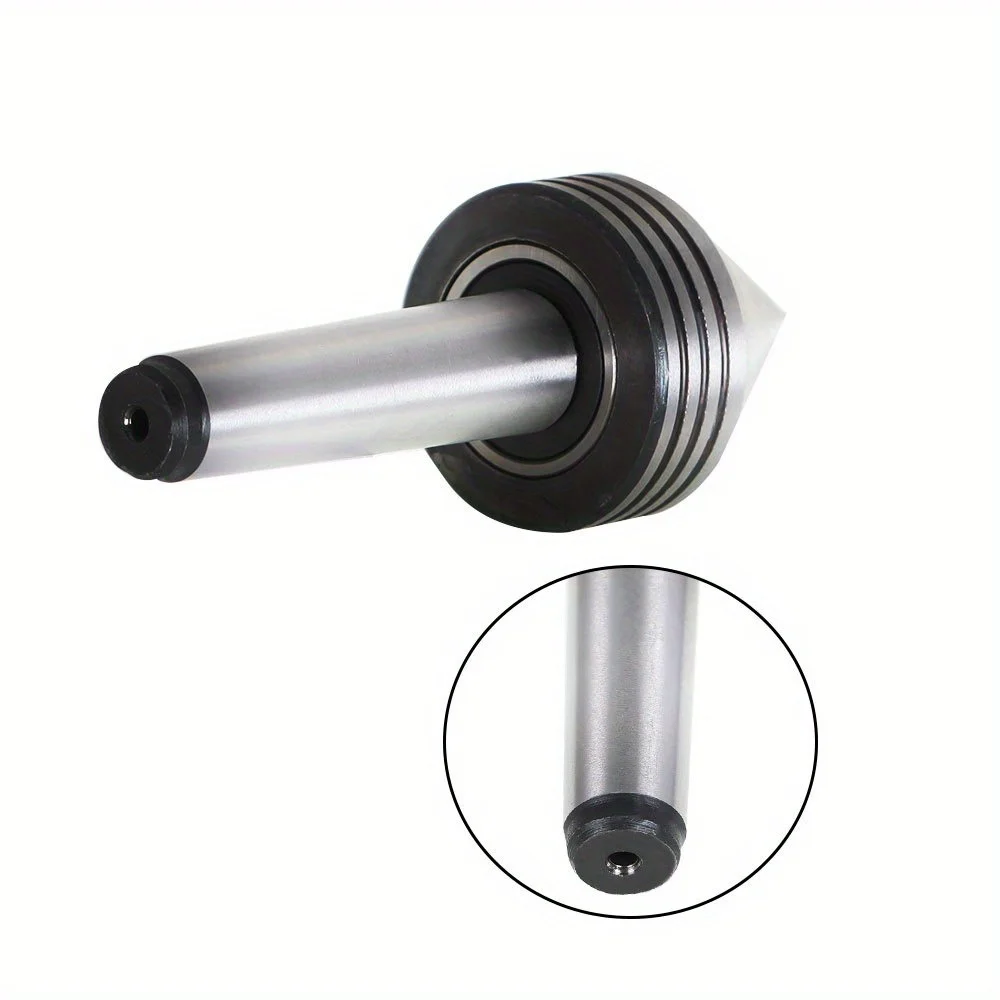 MT2 Rotary Live Center Shaft Morse Taper Heavy Duty Bearing Spindle Lathe Precision Tool