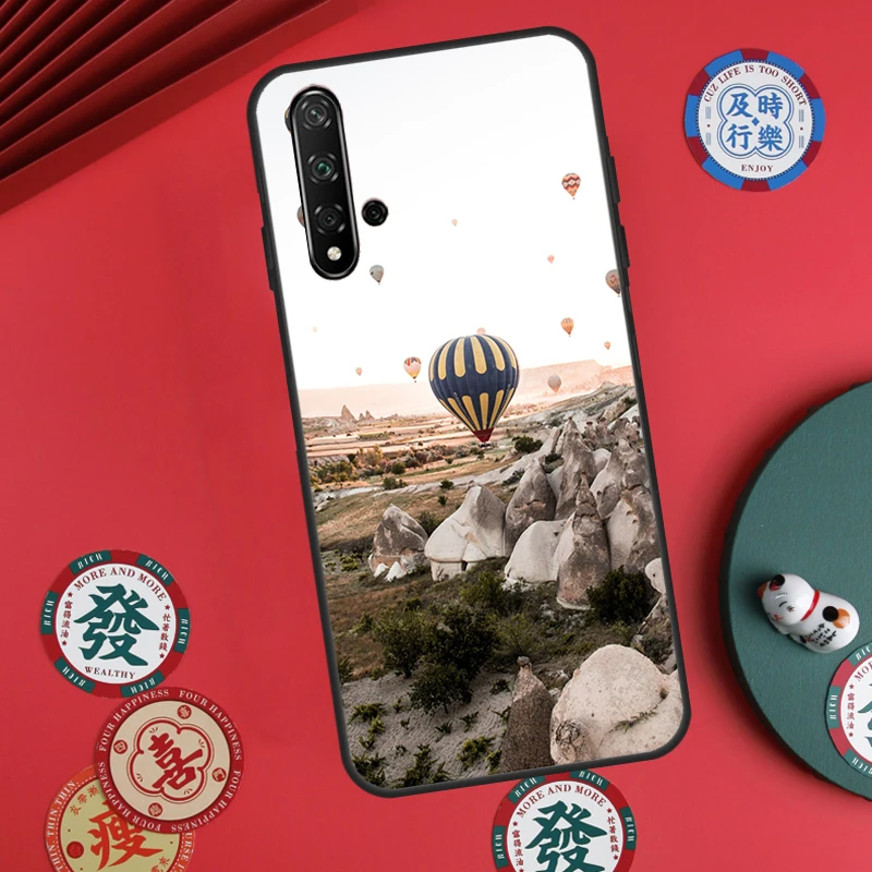 منطاد الهواء الساخن السفر الجبل لهواوي نوفا 12s 7i 8i 11i 12i Y73 Y70 Y90 Y60 Y72 Y61 Y91 9 10 SE P30 Pro P40 لايت