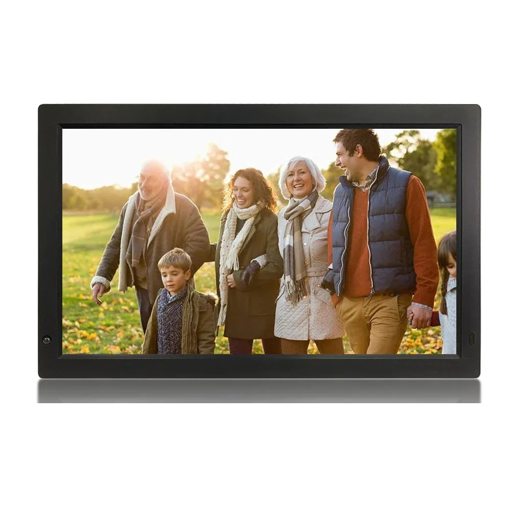 2026 1920x1080 IPS Screen Support USB SD Card Wall Mounted 18.5 19 20 21.5 Inch Digital Picture Frame With Motion Sensor