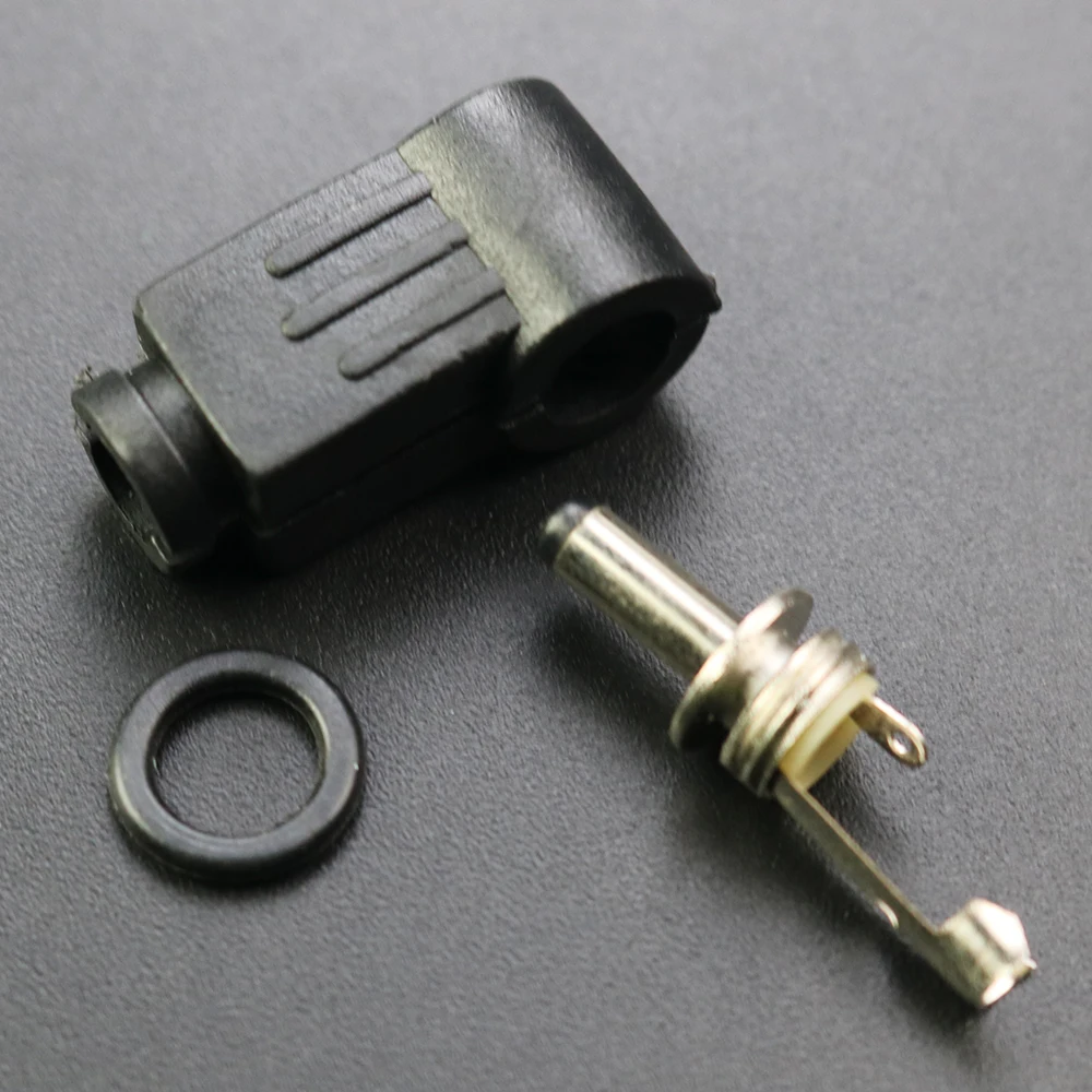 1PCS 3.5x1.35mm DC Power Plug 3.5*1.35mm L-shaped Male 90 Right Angle Single Head Jack Adapter Cord Connector - Detail 1