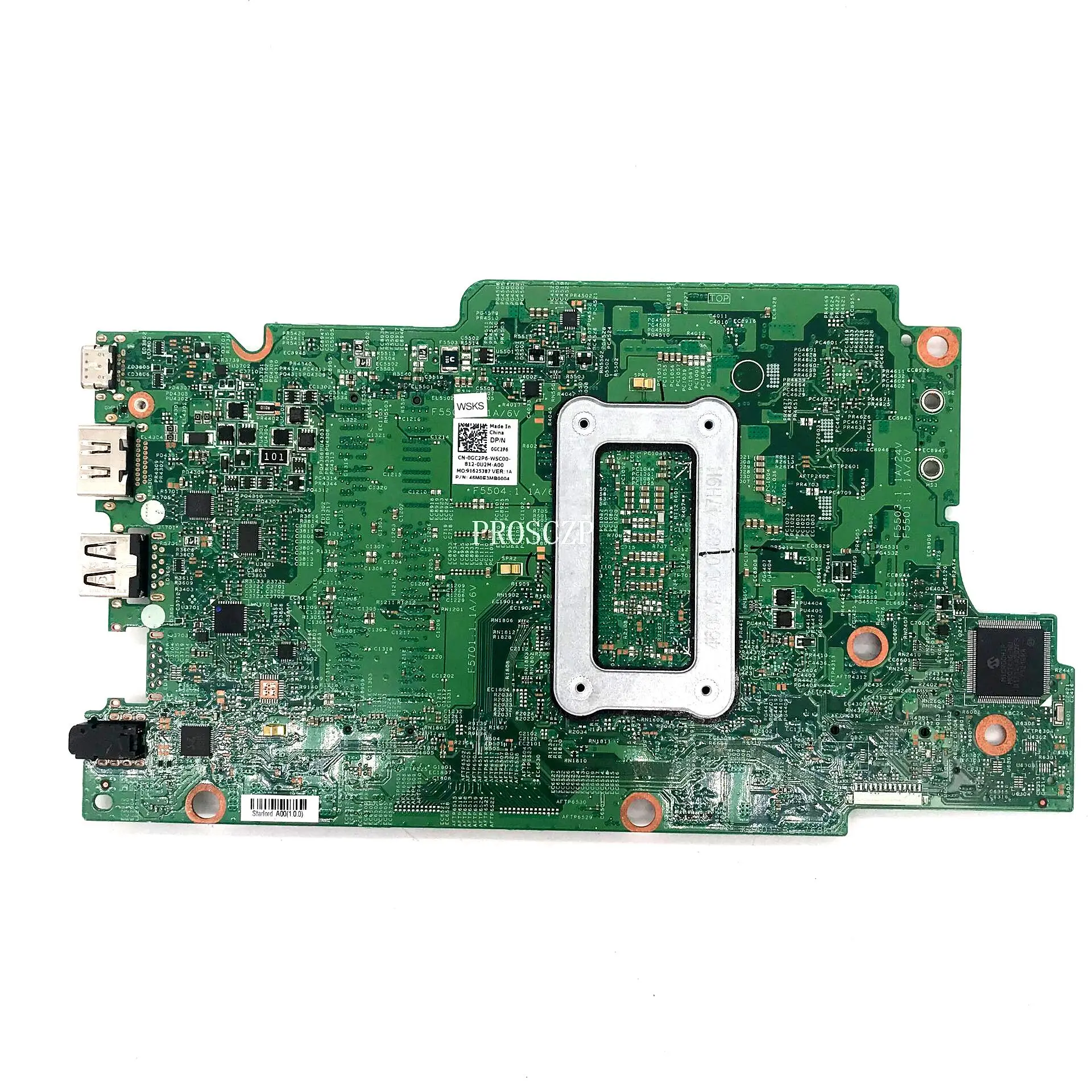 CN-0GC2P6 0GC2P6 GC2P6 материнская плата для ноутбука DELL Latitude 13 5379 15 5579 3390 17810 материнская плата 100%-1 с процессором i3-6006U протестирована