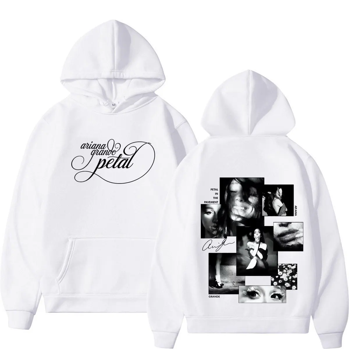 Customization Ariana Grande Album Petal 2026 Print Hoodie Men Women Fashion Sweatshirts Winter Long Sleeves Casual Loose High Qu