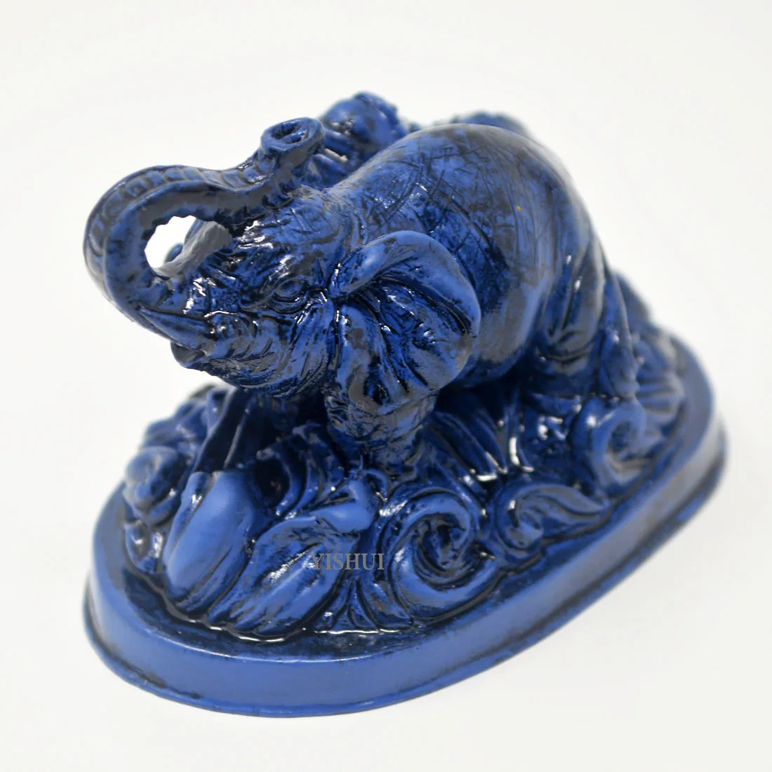 Protection Feng Shui Home Decor Feng Shui Blue Elephant and Rhinoceros