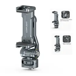 Upgrade Metal Cell Phone Tripod Mount Smartphone Holder Adapter w Cold Shoe Arca for iPhone 15 14 13 12 11 Max Pro X XR Samsung