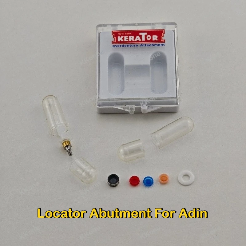 

1Set Locator Abutment Overdenture Attachment Kit - Compatible with Adin/MIS/ABT/Cortex/AB Implants for Dental Clinic