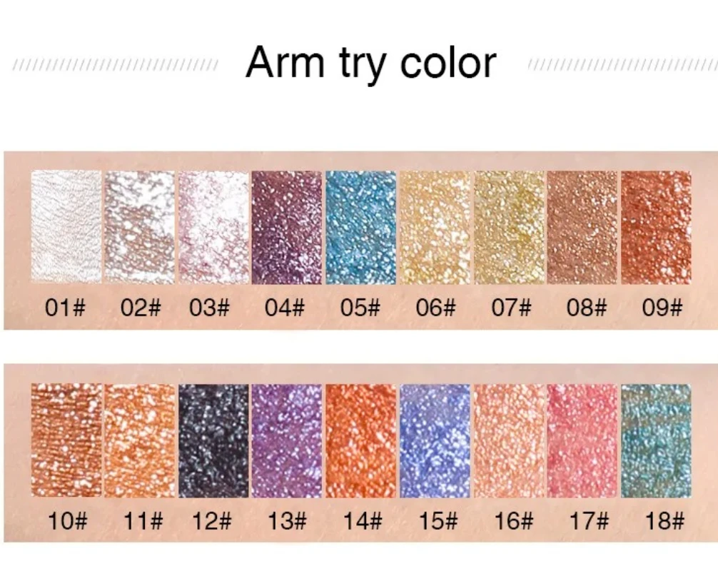 NICEFACE Phấn Mắt Sắc Tố Gel Làm Đẹp Trang Điểm Lắc Chân Nữ Kem Mỹ Phẩm Chống Thấm Nước Bền Đen Xanh Phấn Mắt Kem