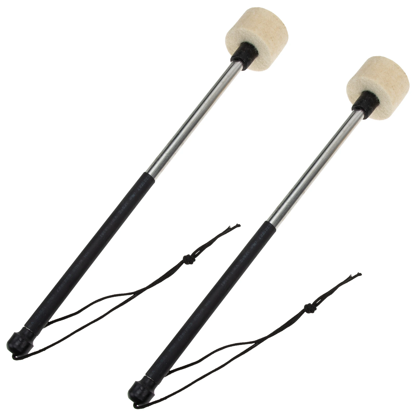 

Snare Drum Stainless Steel Hammer Child Drumsticks Felt Mallet Percussion Instrumentstick