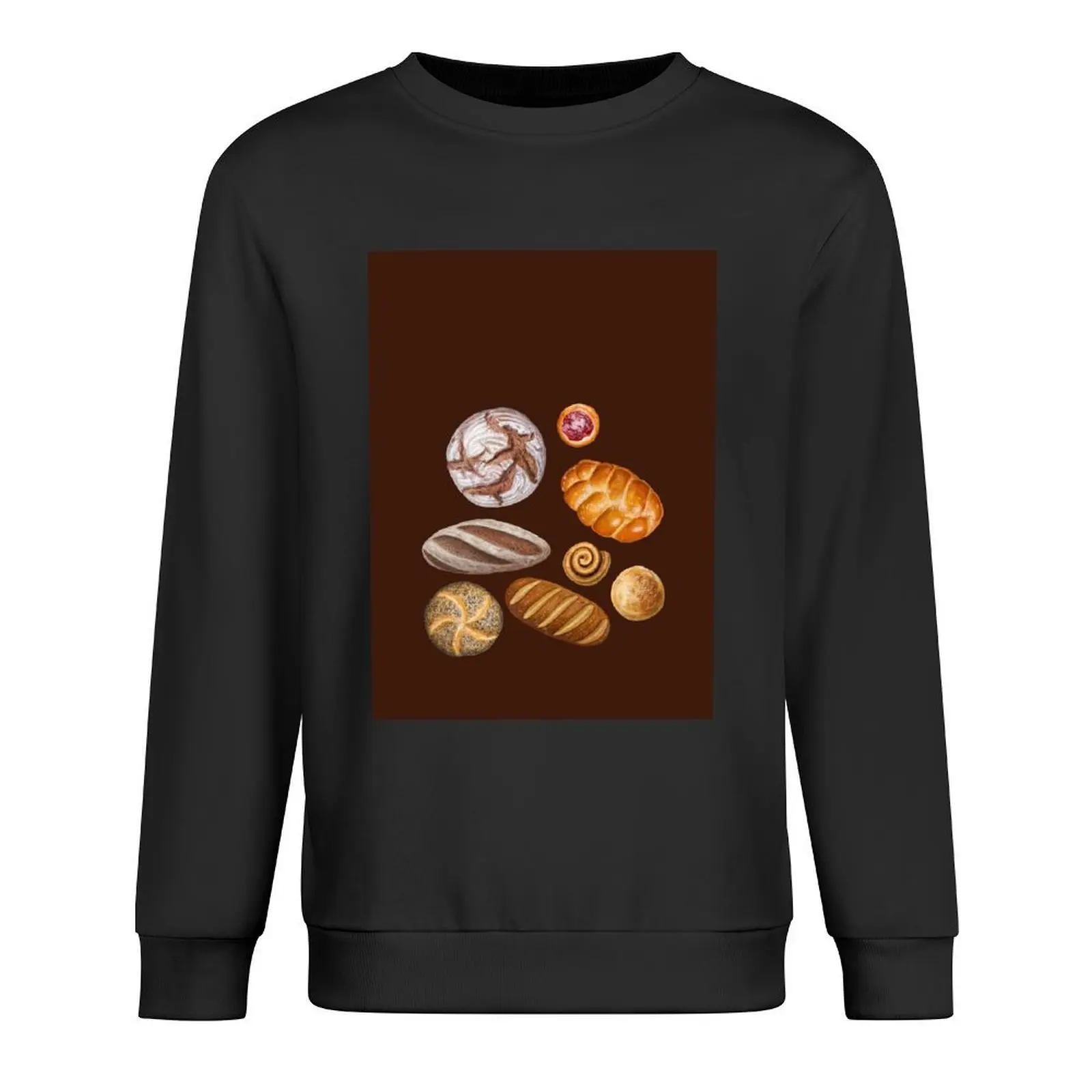 Jersey de pan y repostería, ropa para hombres, ropa coreana de otoño, sudadera para hombres