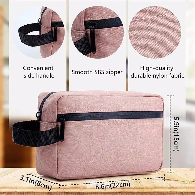 Borsa da toilette da appendere borsa da viaggio portatile impermeabile di grande capacità necessaria per uomo donna Beauty Wash Pouch