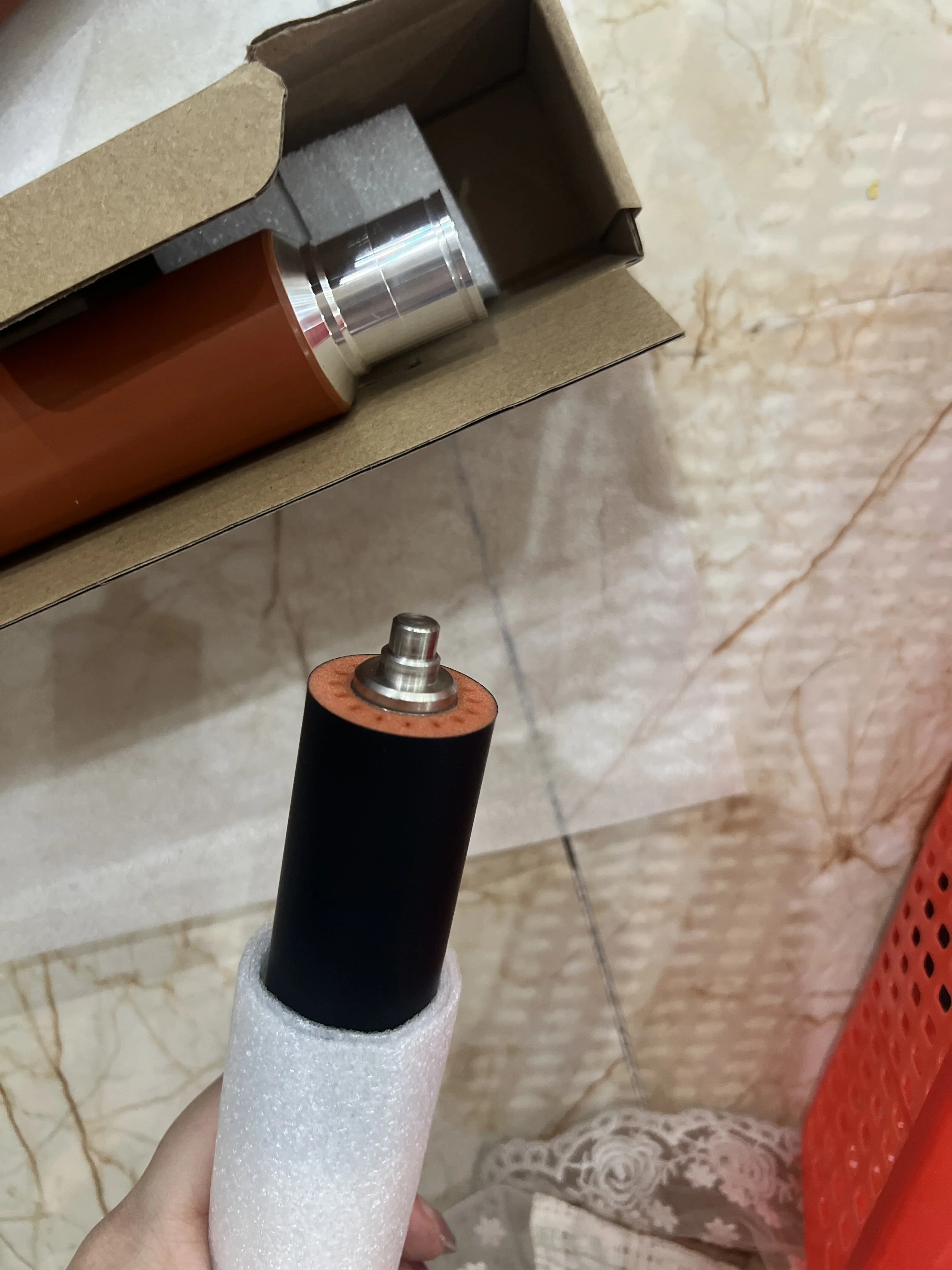 

Upper Fuser Roller + Pressure Roller For Ricoh SP5200DN SP5210DN SP5200S SP5210SF SP 5200 5210 M052-4101 M052-4059