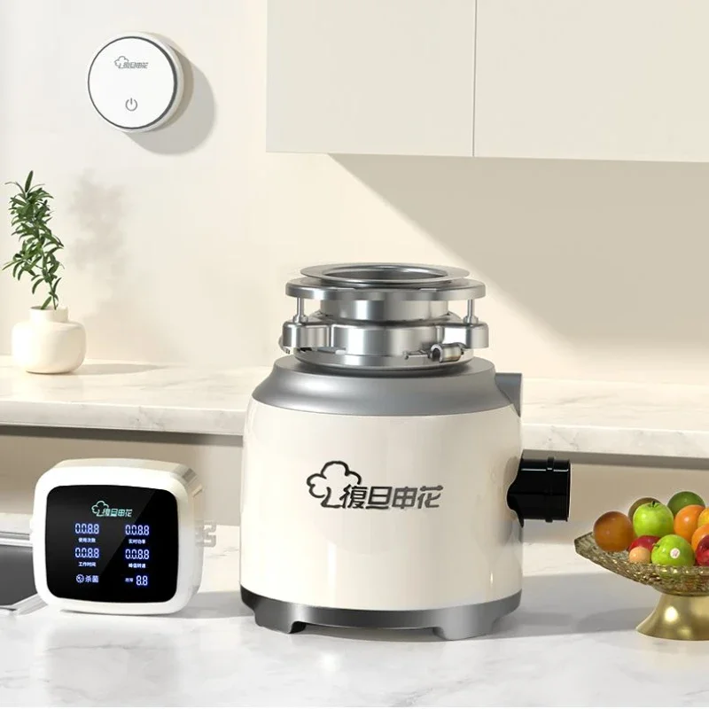 

Garbage Disposer 220V Kitchen Household Yu Quan Automatic Water Feeding Meal Powder Mixer Wet Food Mute Food Waste Disposers