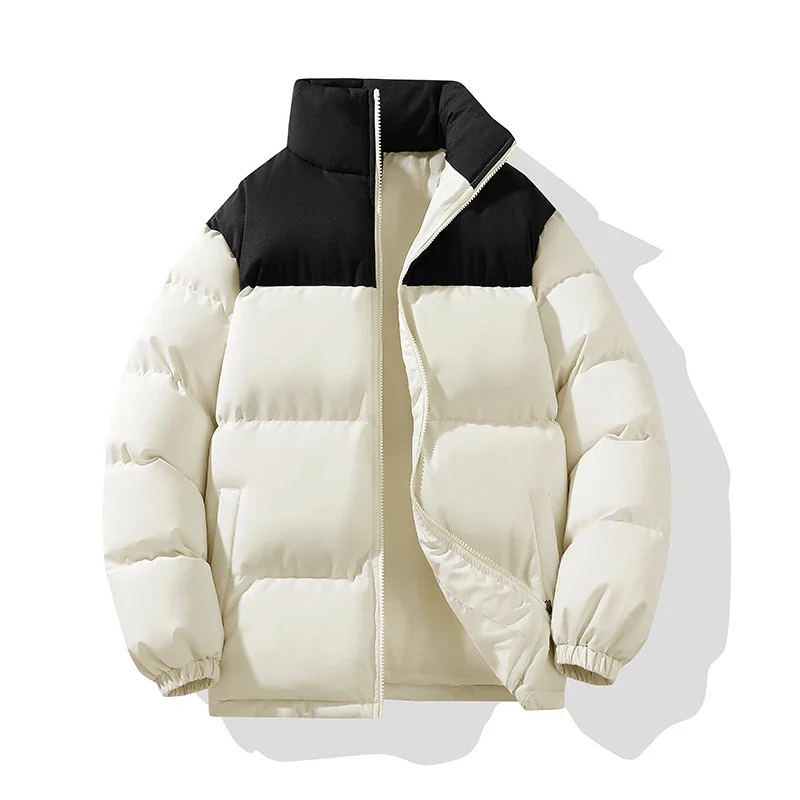 2024 Men's White Duck Down Jacket Warm Thick Puffer Jacket Coat Male Casual High Quality Overcoat Thermal Winter Parka Men