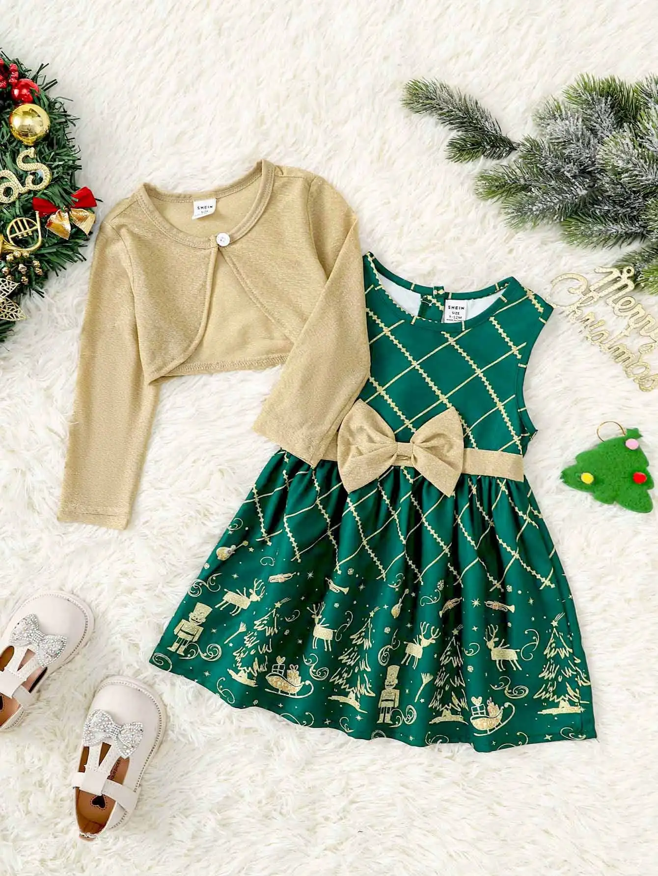 Baby autumn and winter fashion casual temperament suit