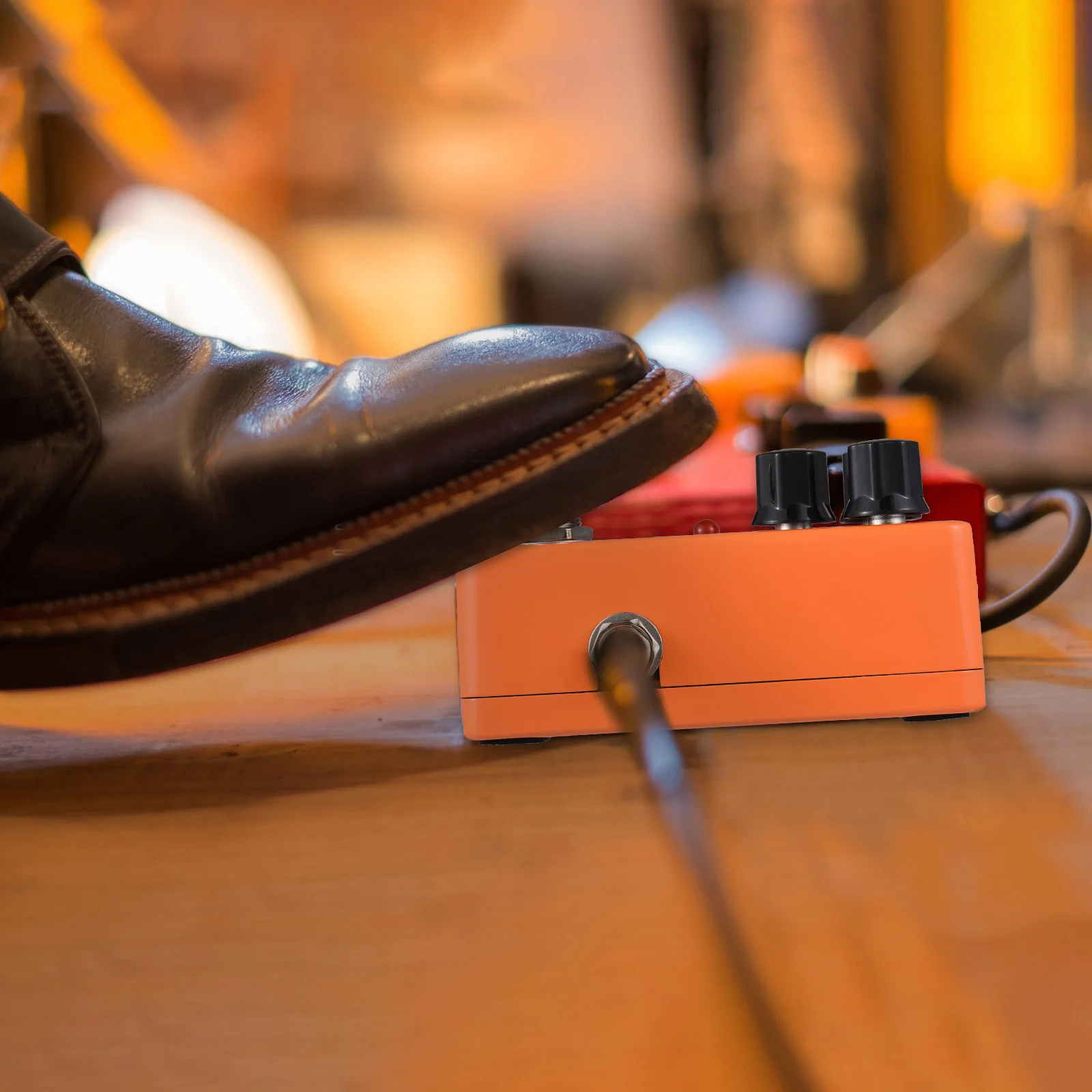 KOKKO FPH2 تأثير الغيتار الكهربائي دواسة التناظرية فيزر صحيح الالتفافية مرحلة واحدة صغيرة أجزاء الغيتار أنيق