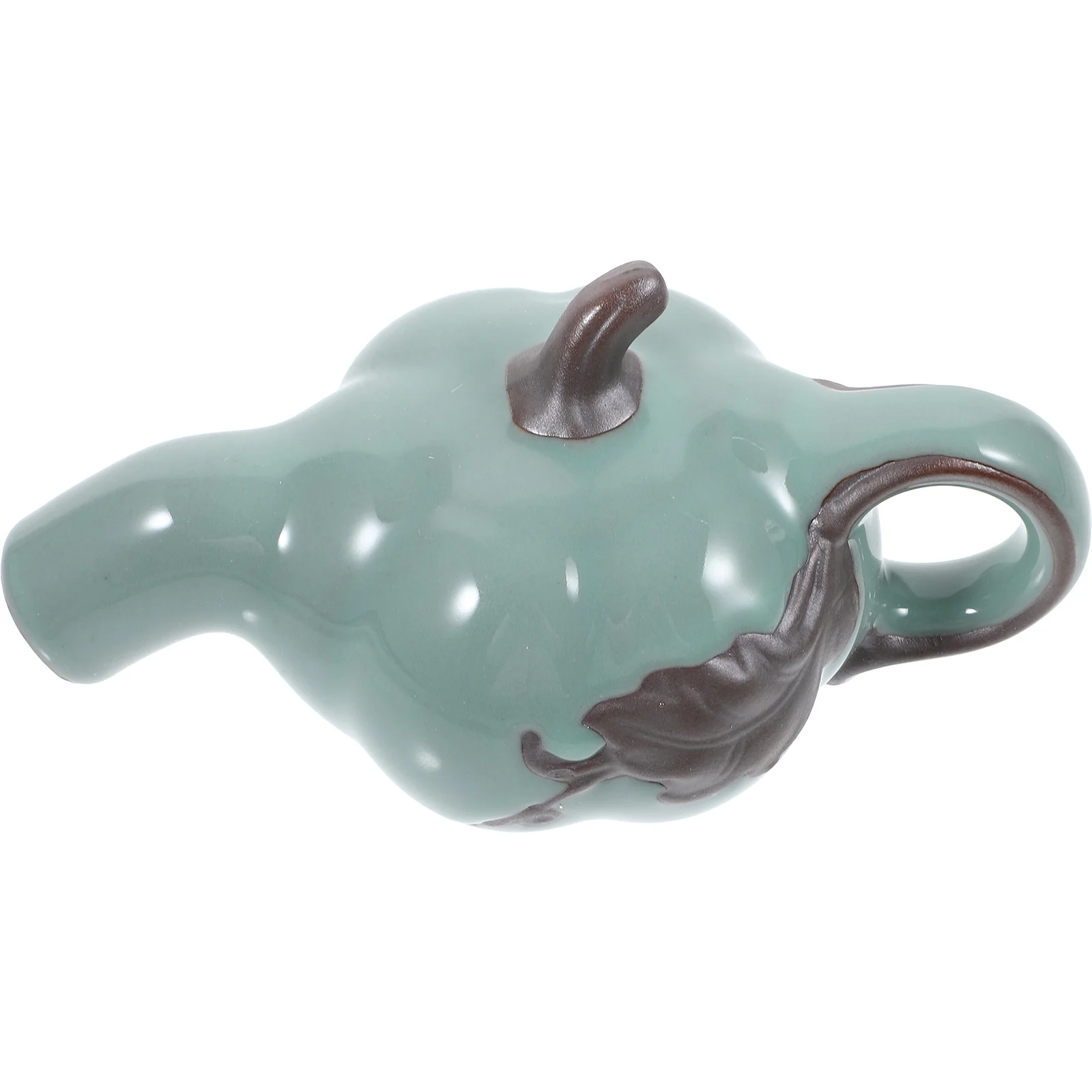 

1Set Ceramic Teapot Accessories Vintage Floating Water Fountain Tabletop Decor for Home Office Desk Invisible Flowing Spout