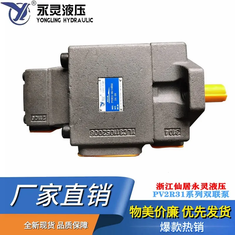 Yongling YLC Vane Pump PV2R31-76/17 19 23 25 28 31F1 F Hydraulic Oil Pump Brick Machine