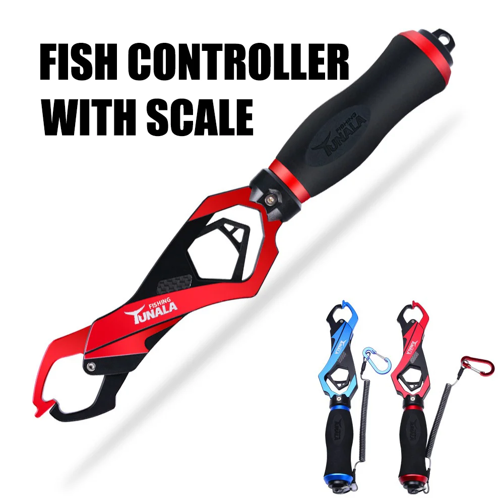 

Fish Controller Aluminum Alloy Fish Lip Grip Grabber Weighed fish control Lure Fishing Tackle Accessories