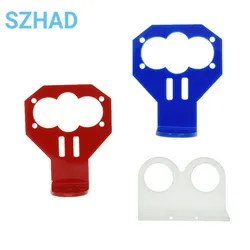 For HC-SR04 HYSRF05 US-15/16/26/25/100 Cartoon Ultrasonic sensor Holder/Mount Blue/Red Available 