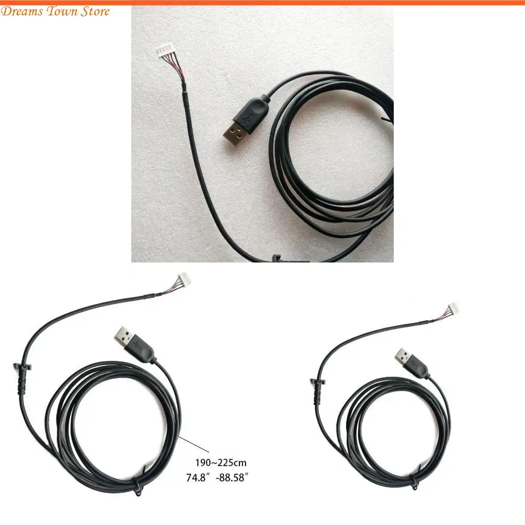 

HX6A прочная USB -мягкая мышиная линия замена проволоки подходит для мыши G402
