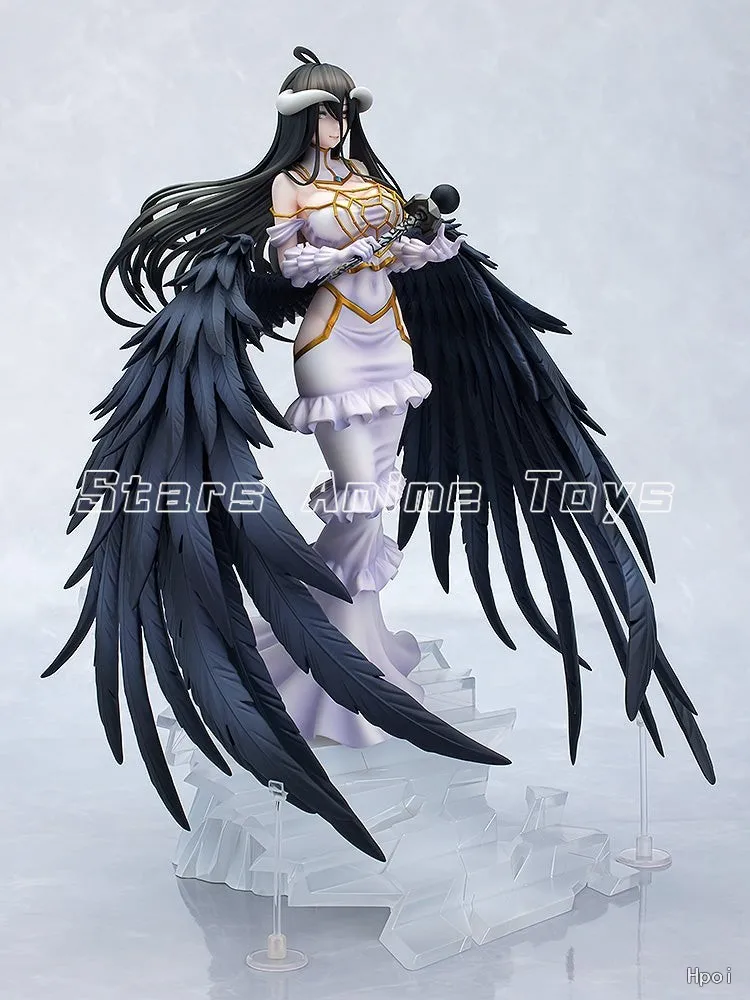 Original kadokawa kdcolle overlord albedo 10th aniversário ilustração animação figura brinquedos modelo de coleção