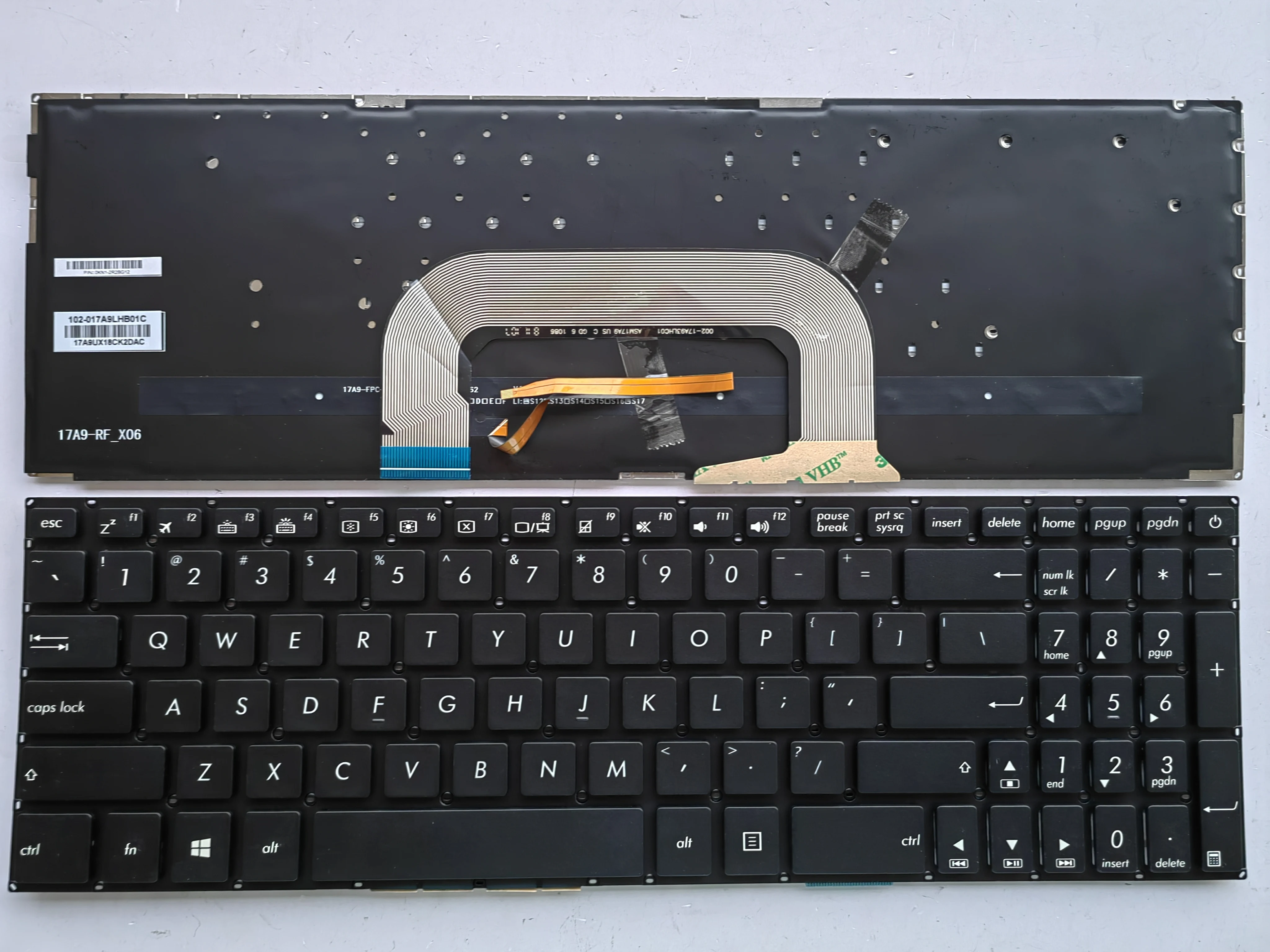 Nuevo teclado original para ordenador portátil ASUS vivobook X705 X705MA X705MB X705FN X705FD X705QA N705U N705 N705UN N705UD Series Model
