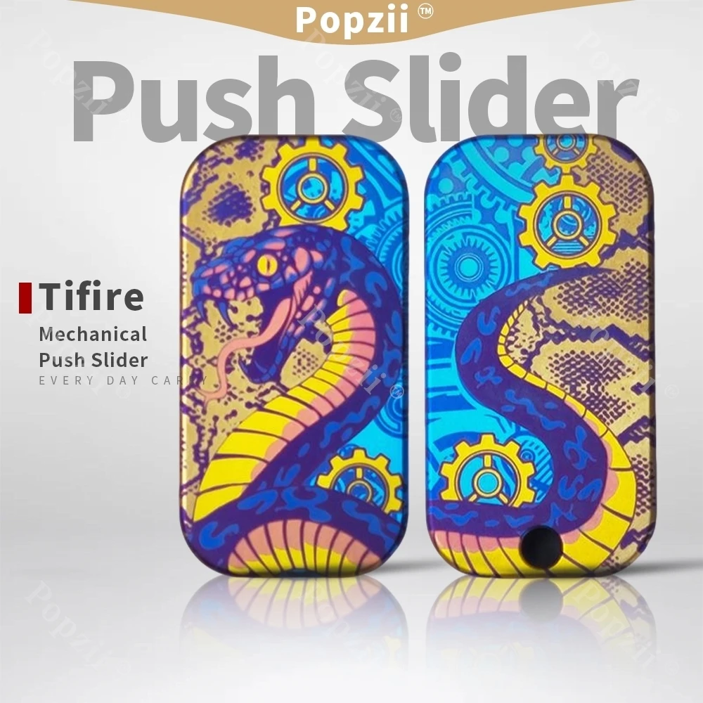 Tifire Mechanical Magnet Fidget Slider Stress Relief toys DingDing Push Slider Office Stress Relief Gadgets Anxiety Toys