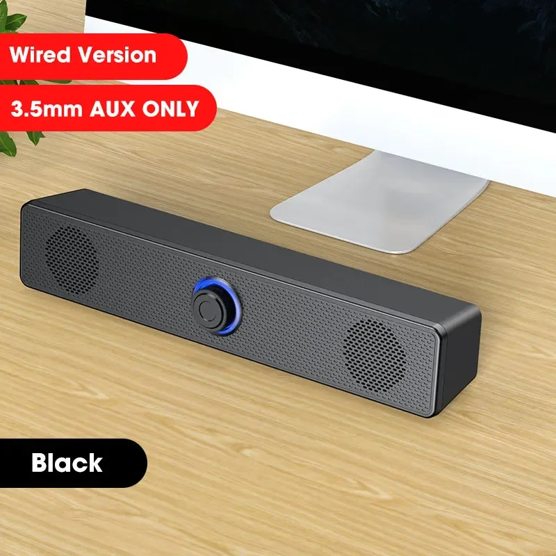 

Burst wired USB plug-in Bluetooth USB power bar speaker, for TV computer games home theater surround sound system