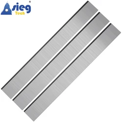 250x30x3mm HSS Industrial Planer Blades and Jointer Blades Knives Replacement for all 250mm Thickness Planer 3pcs