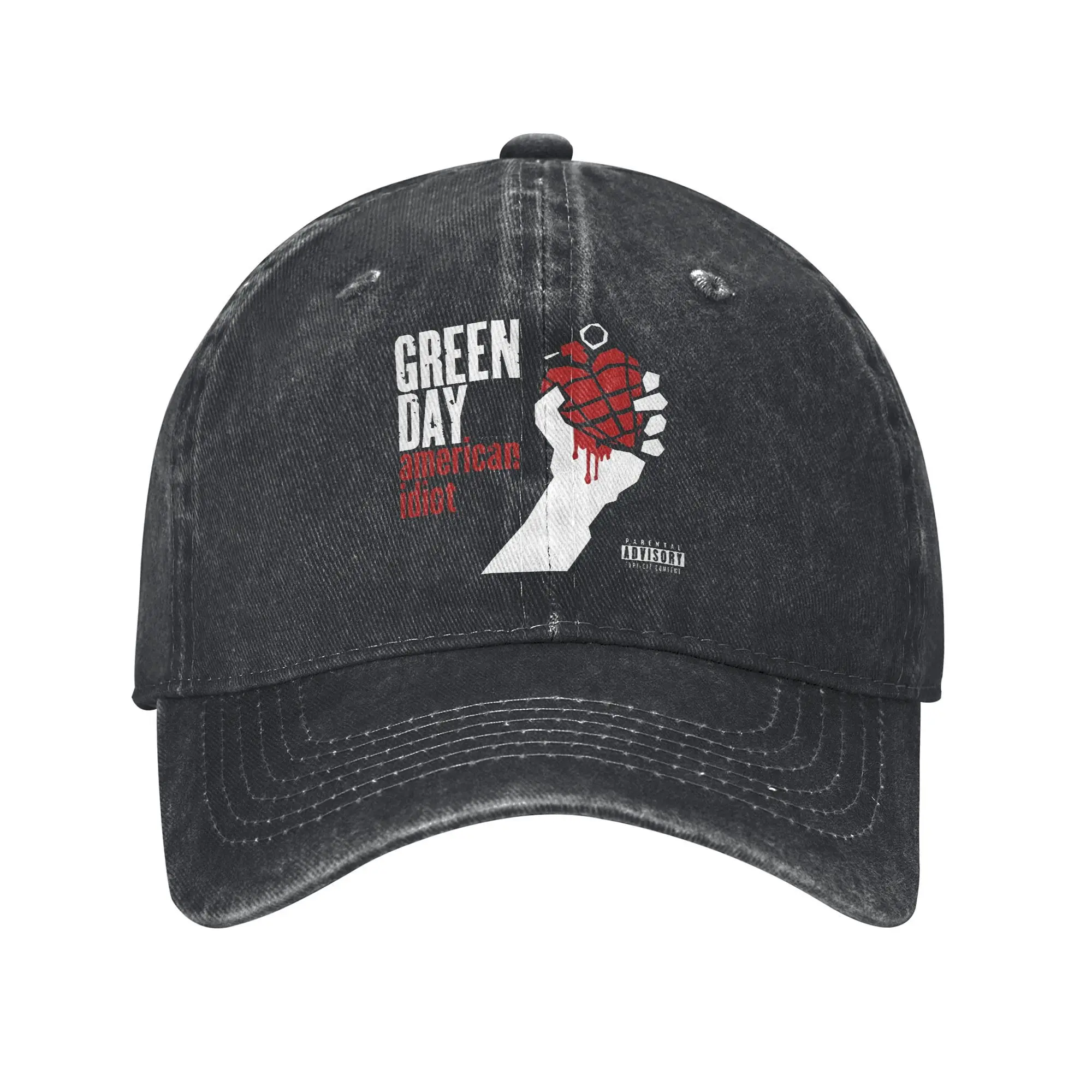 

Кепка унисекс Green Day Band Tour 2024, бейсболка, винтажные шляпы дальнобойщика в стиле панк-рок, регулируемые
