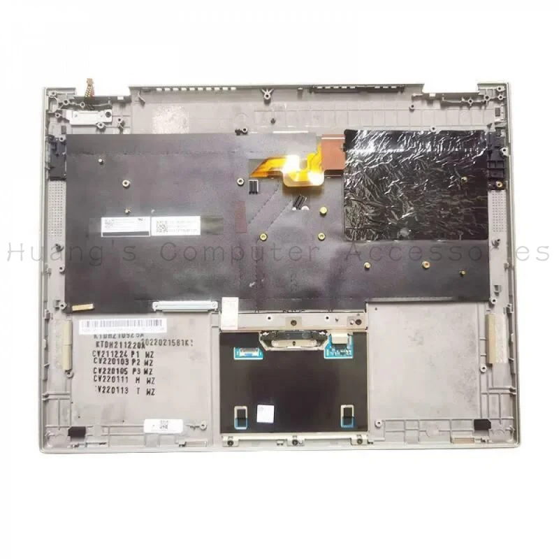 A+Original Laptop Silver Palmrest Keyboard Touchpad For Lenovo ThinkPad X1 Yoga Titanium 2021 US Layout Replacement
