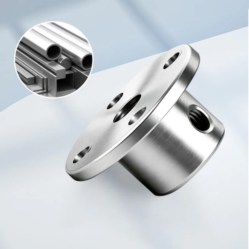 2pc Flange Coupling 3/3.17/4/5/6/6.35/7/8/10/11/12mm Motor Guide Shaft Coupler Motor Connector Shaft Axis Bearing Fittings