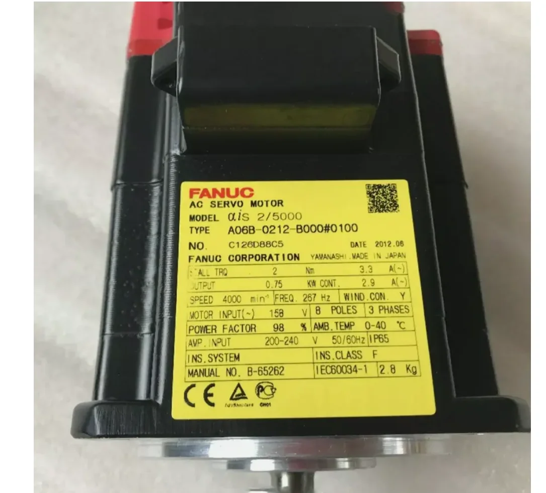 

Новый серводвигатель Fanuc для ЧПУ A06B-0212-B000 с гарантией 12 месяцев A06B 0212 B000