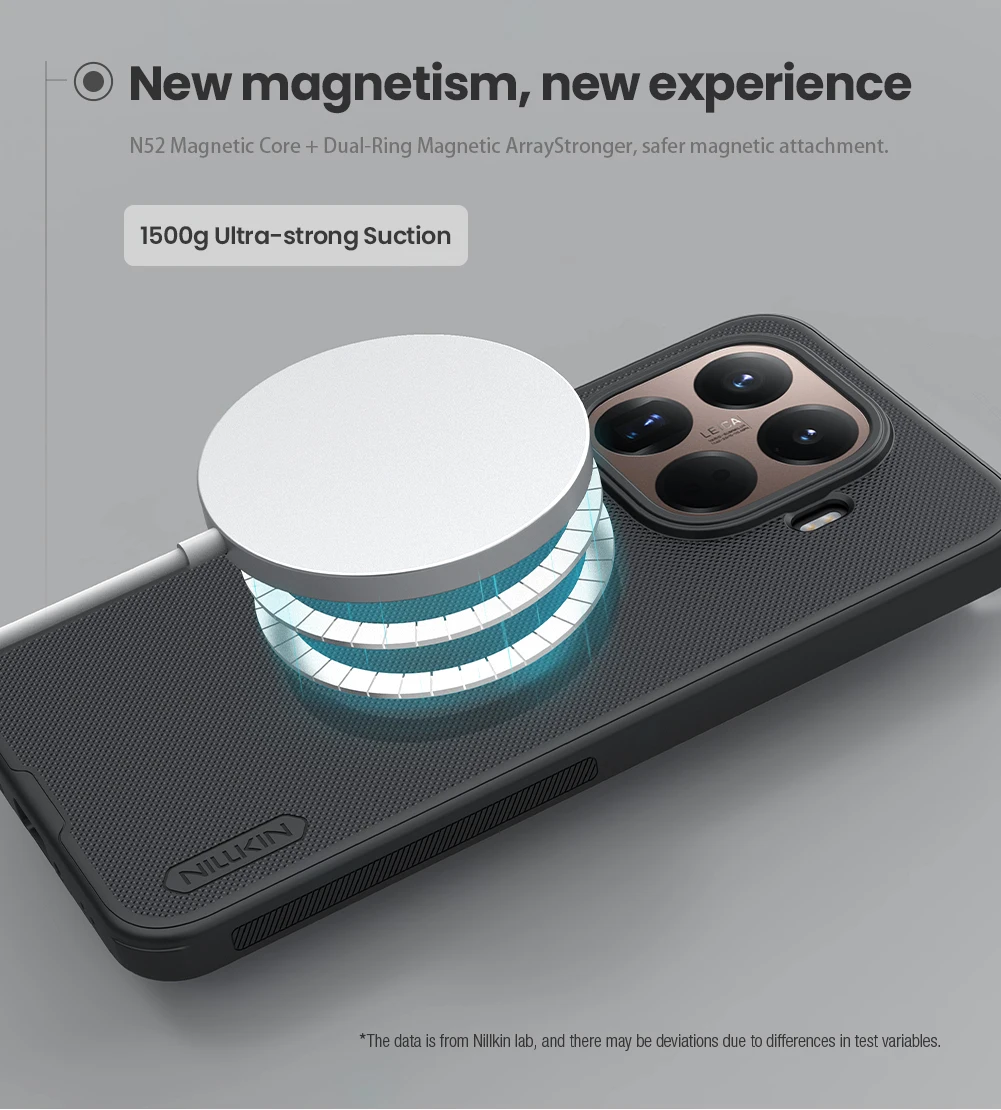 Nillkin pour Xiaomi Mi 15T Pro / 15T 5G étui Magsafe givré bouclier Pro magnétique Ultra-mince dur pour mince bord souple couverture arrière