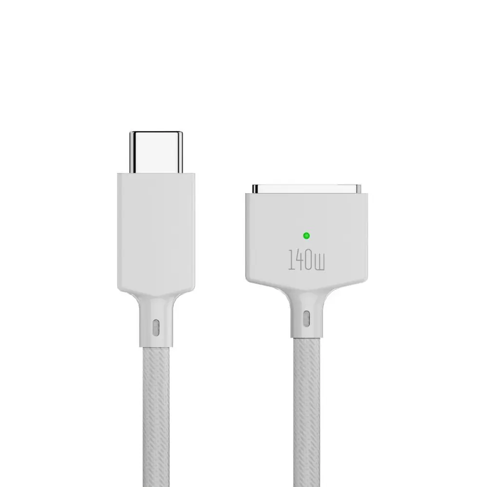 2M USB typu C do Magsafe 3 magnetyczny przewód ładowarki konwerter kabla do ładowania laptopa PD 140W dla MacBook Air/Pro A2442 A2485 A2681 — zdjęcie produktu 7