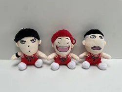3pcs/lot 슬램덩크 Plush Stuffed Doll Kaede Rukawa Hanamichi Sakuragi Takenori Model slam dunk Plushie Toy Kids Gift