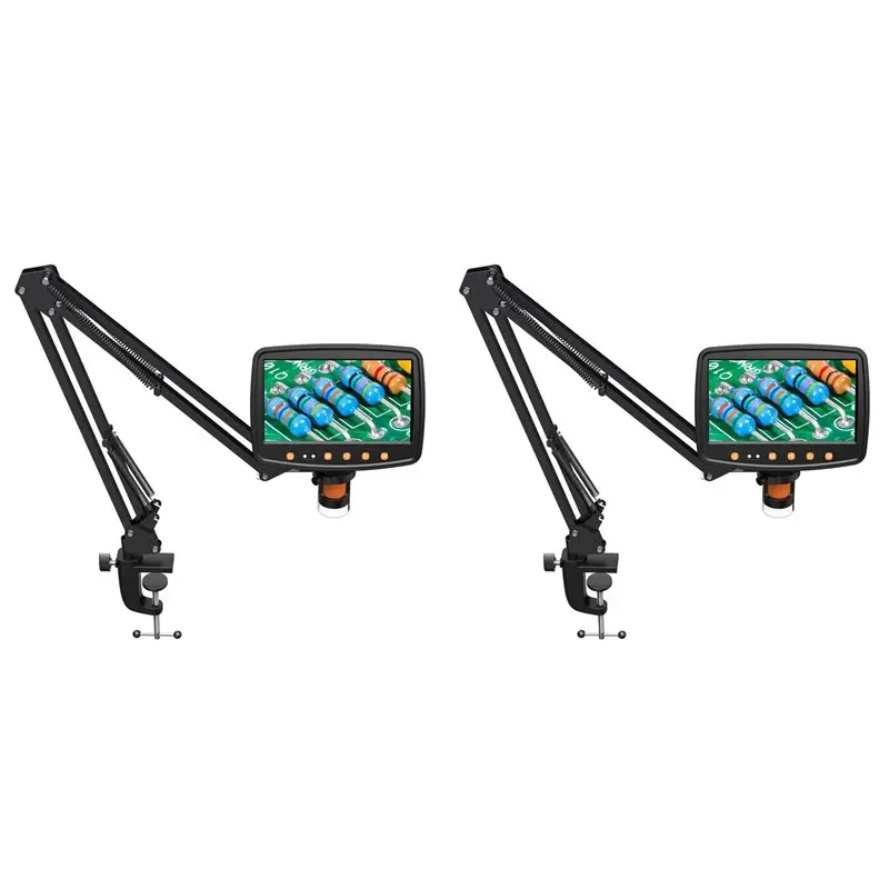 2x-rievbcau-supporto-per-microscopio-flessibile-staffa-metallica-regolabile-per-montaggio-microscopio-compatibile-con-dm4-dm7-dm9