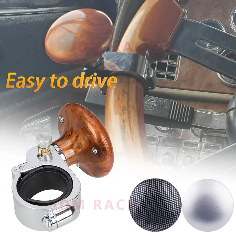 Universal Car Steering Wheel Booster Ball Labor Saving Turning Spinner Knob Turning Helper Bearing Power Handle Holder Accessori