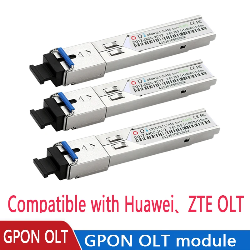 Modulo ODI GPON OLT 2.5Gbps/1.25Gbps moduli SFP ricetrasmettitore SFP connettore SC compatibile con schede HW ZTE GPON