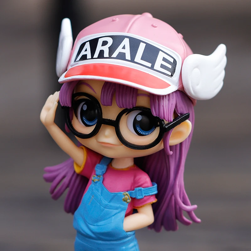 14Cm Dr. Inzinking Anime Figuur Arale Staande Kawaii Pvc Actie Figuur Gk Standbeeld Model Desktop Ornament Pop Voor Kinderen Speelgoed Geschenken