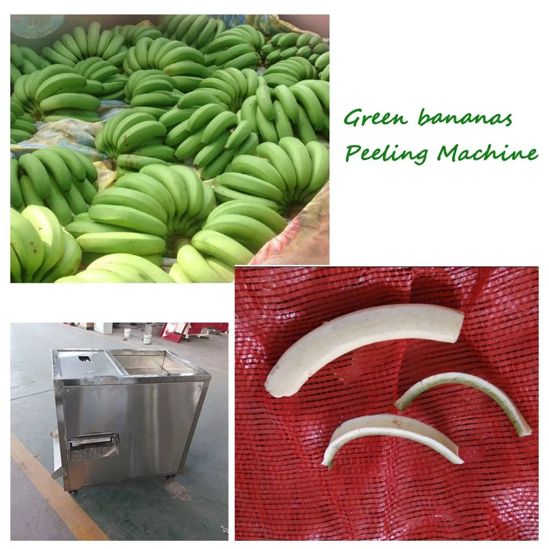 Industrial fruit green banana peeler / Automatic plantain
