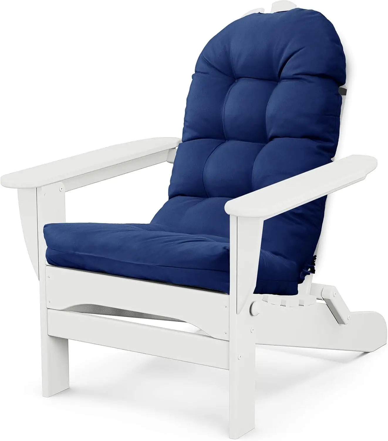 

Thick High Back Cushion for Rocking Chairs Indoor Outdoor Patio Lawn Furniture Water Resistant 44x19x4