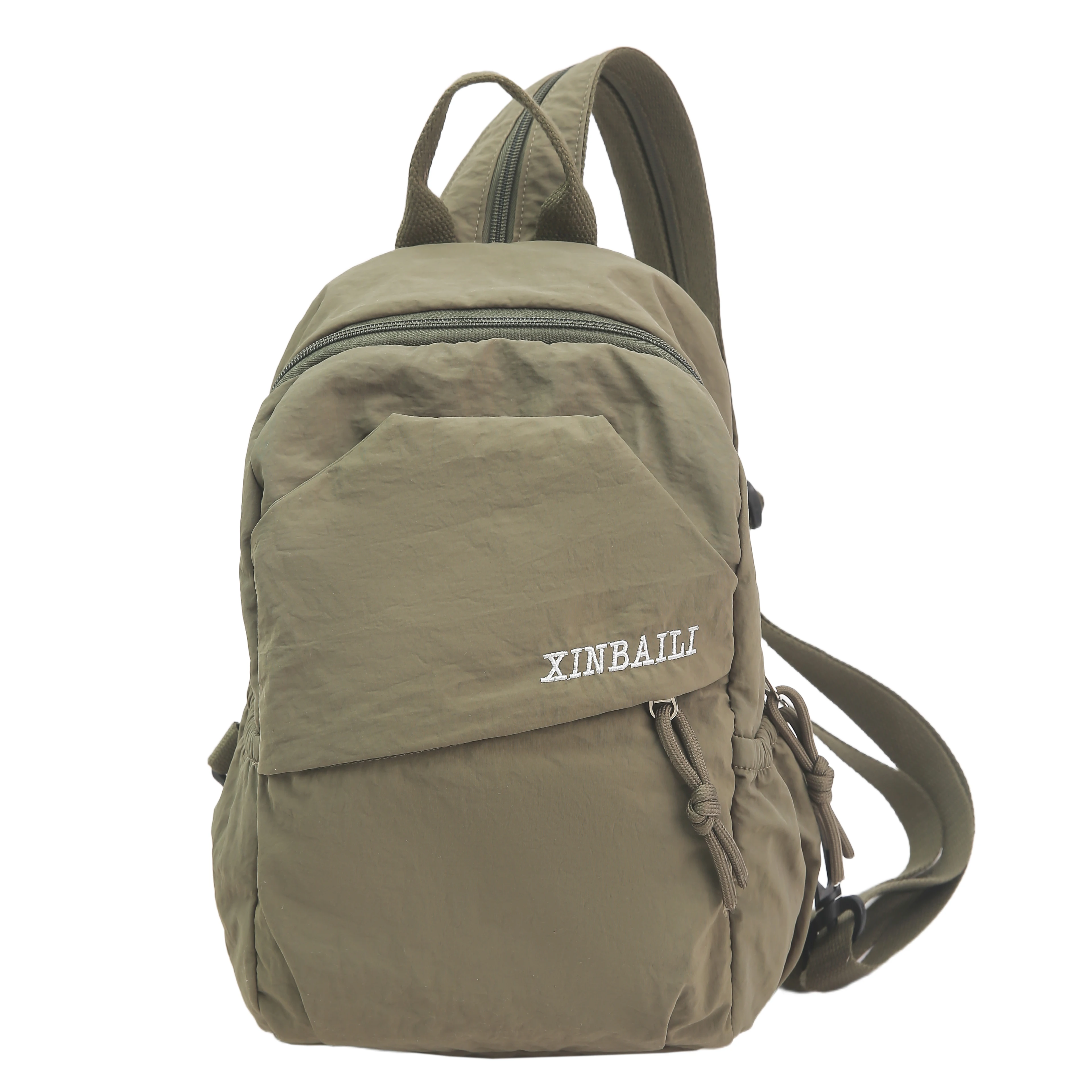 Workwear Outdoor Leisure Travel Backpacks & Sling Bags Men's Portable Chest Bags & Small Shoulder Bags Lightweight Backpacks for