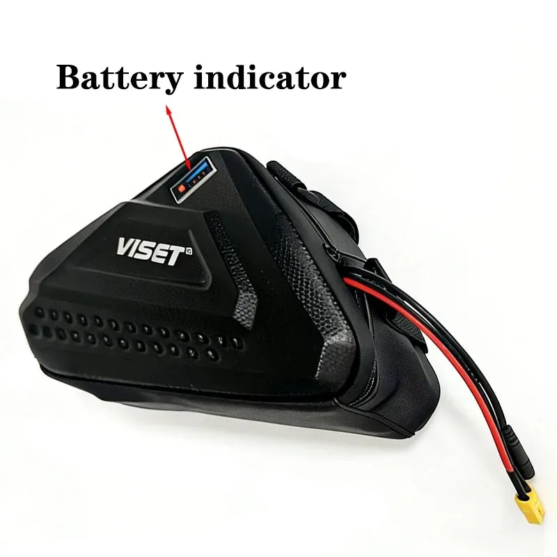 New Made 48V 20AH 17Ah Triangular Battery Pack 21700 Battery for 250W-1500W Motor Suitable for ATV/Scooter Conversion Kit DIY